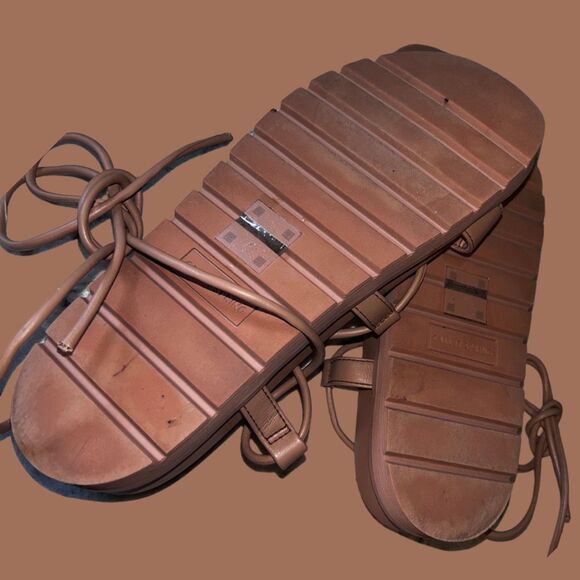 Aldo Call It Spring Jayda Women’s Vegan Sandals Beige Size 7.5 - Picture 4 of 9